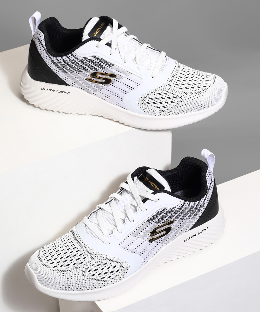 Skechers shop bounder white