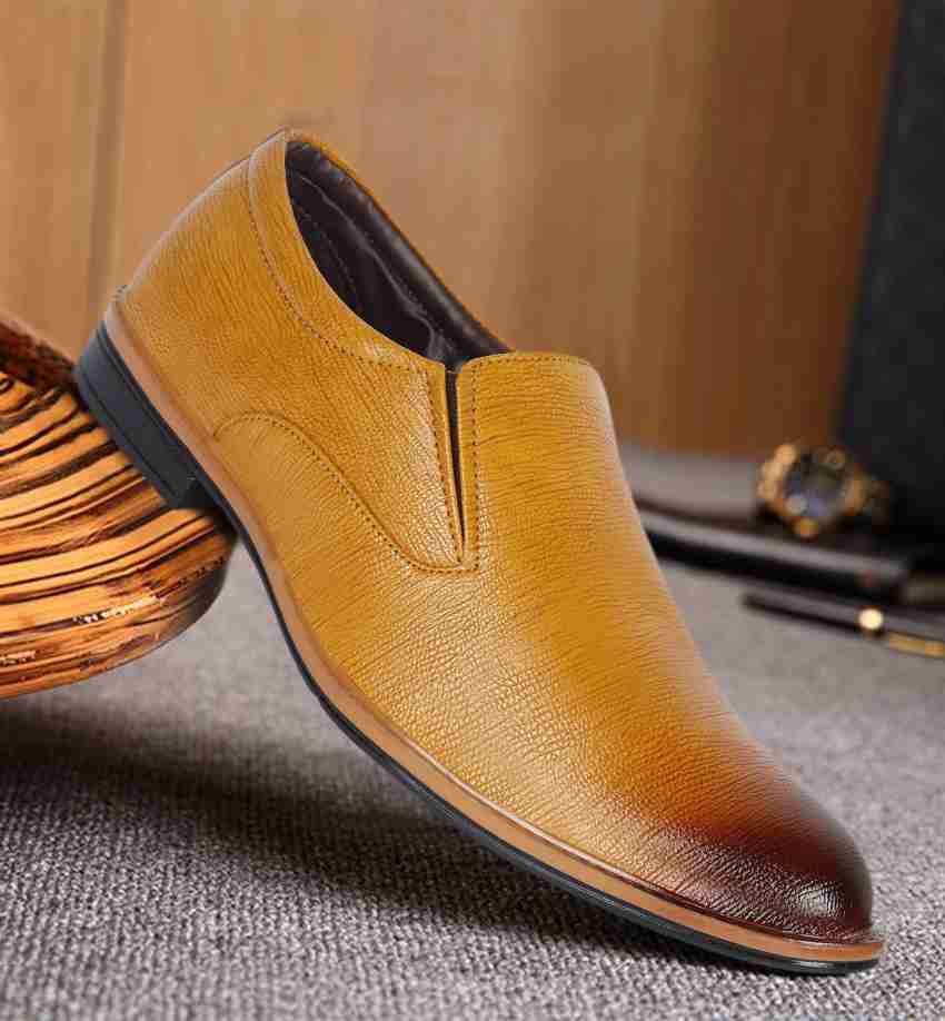 ZIZOCWA Outdoor Sandal Leather Dress Shoes For Men Size 13 Fashion Style  Men'S Breathable Comfortable Business Slip On Work Leisure Hit Color  Leather Shoes Mens Shoes Office Formal 