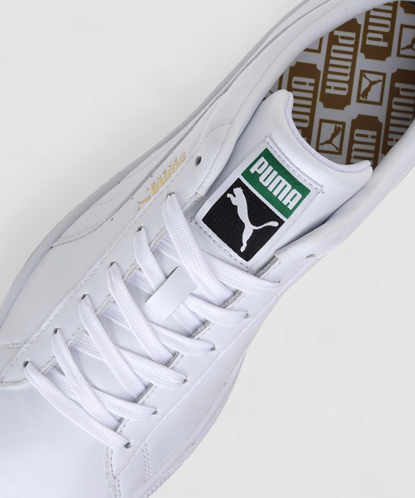 Puma basket white sneakers cheap