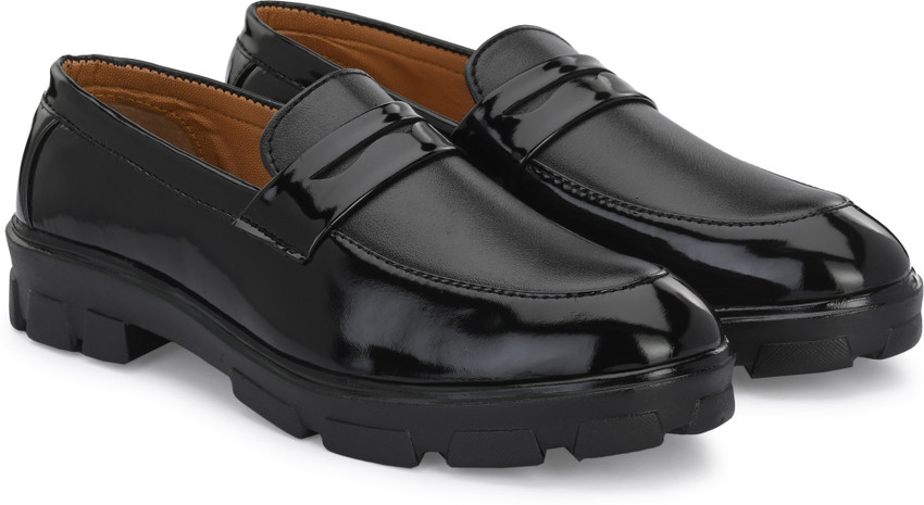High heel sales loafers shoes