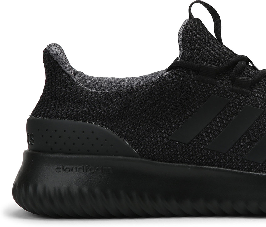 Adidas cloudfoam ultimate all black sales