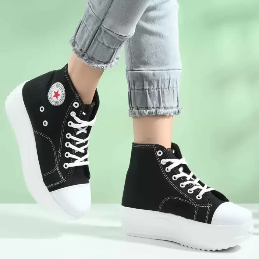 Womens high discount top casual sneakers