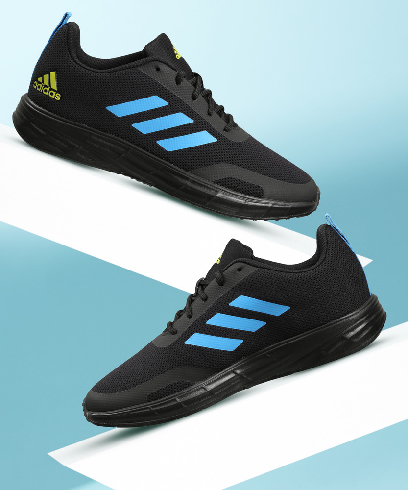 adidas blue and black