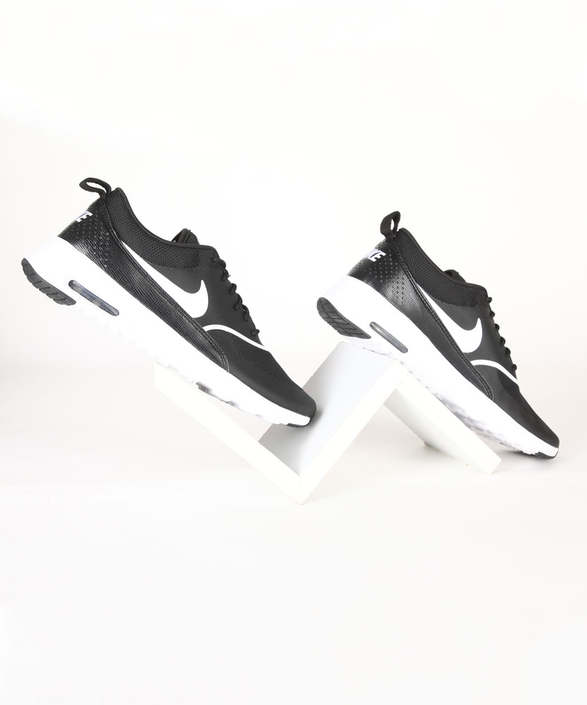 womens nike air max thea running shoes black