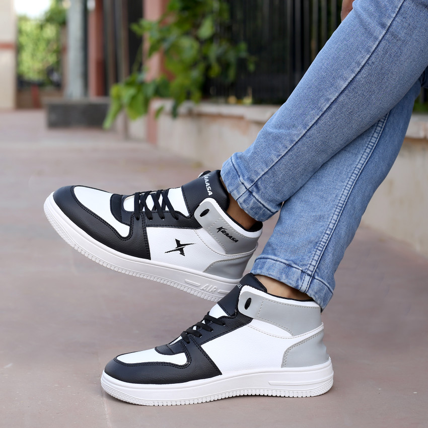Colorful high top sneakers store