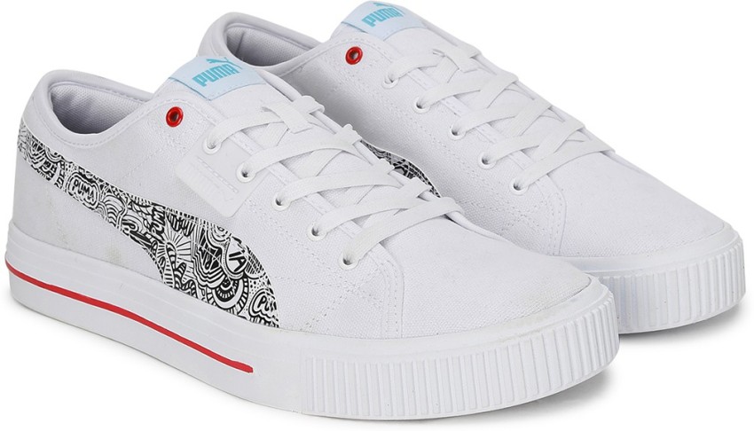 Platform hyper store embroidered women's sneakers