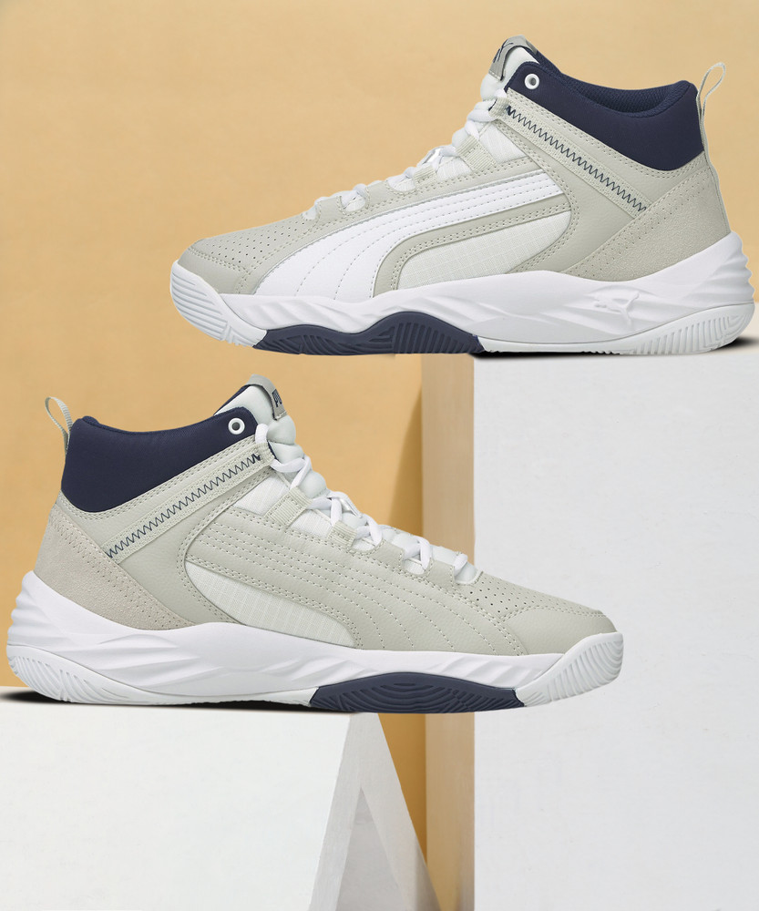 puma rebound future evo lace up sneakers