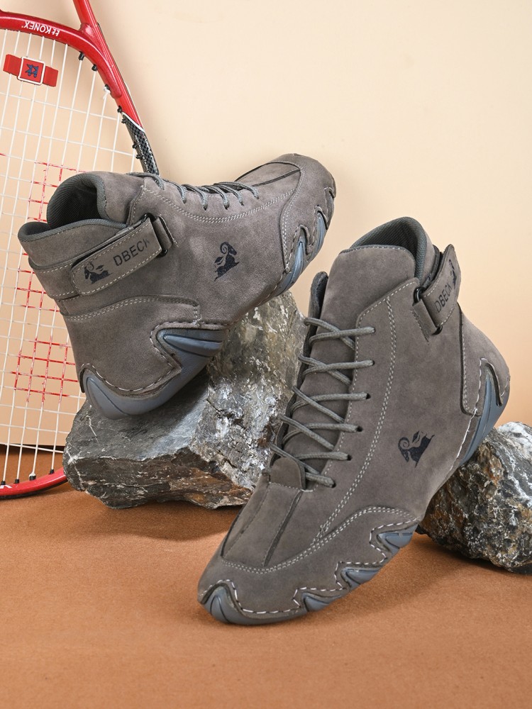 Gray high top clearance shoes