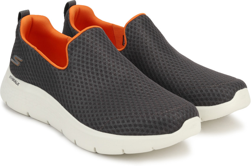 Skechers go walk 4 mens orange outlet