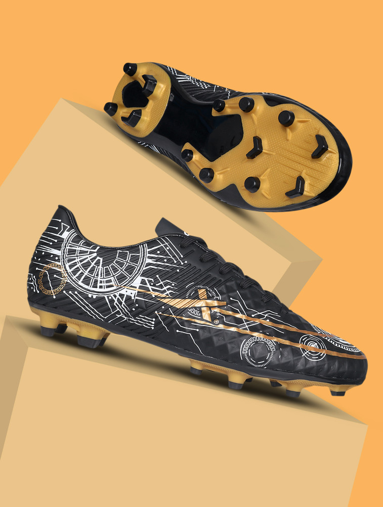 Gold football studs hotsell