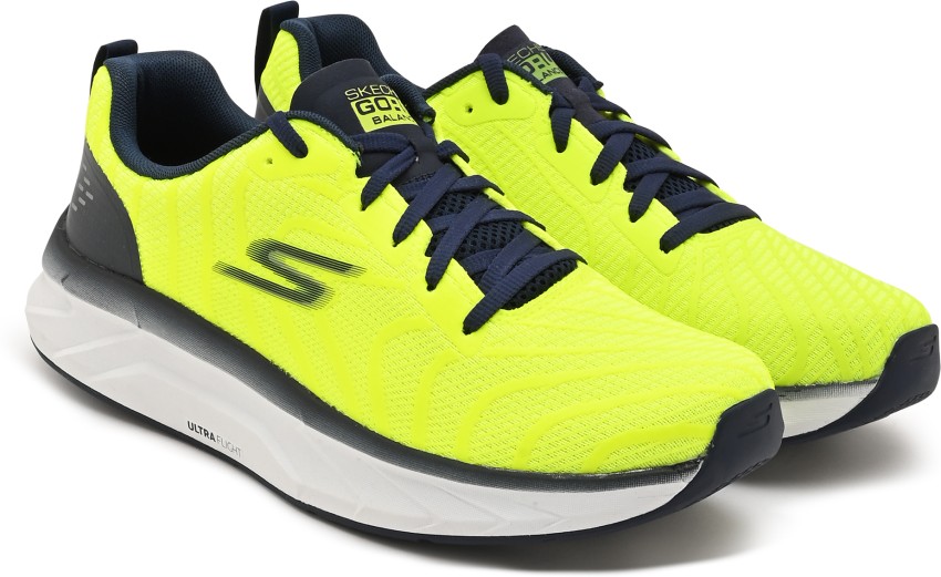 Skechers go run 5 mens best sale yellow