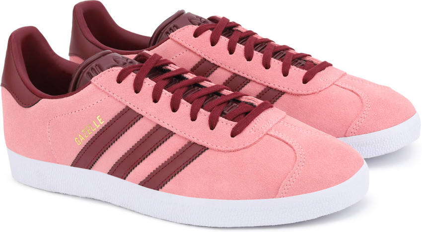 Gazelle adidas grise et rose shop