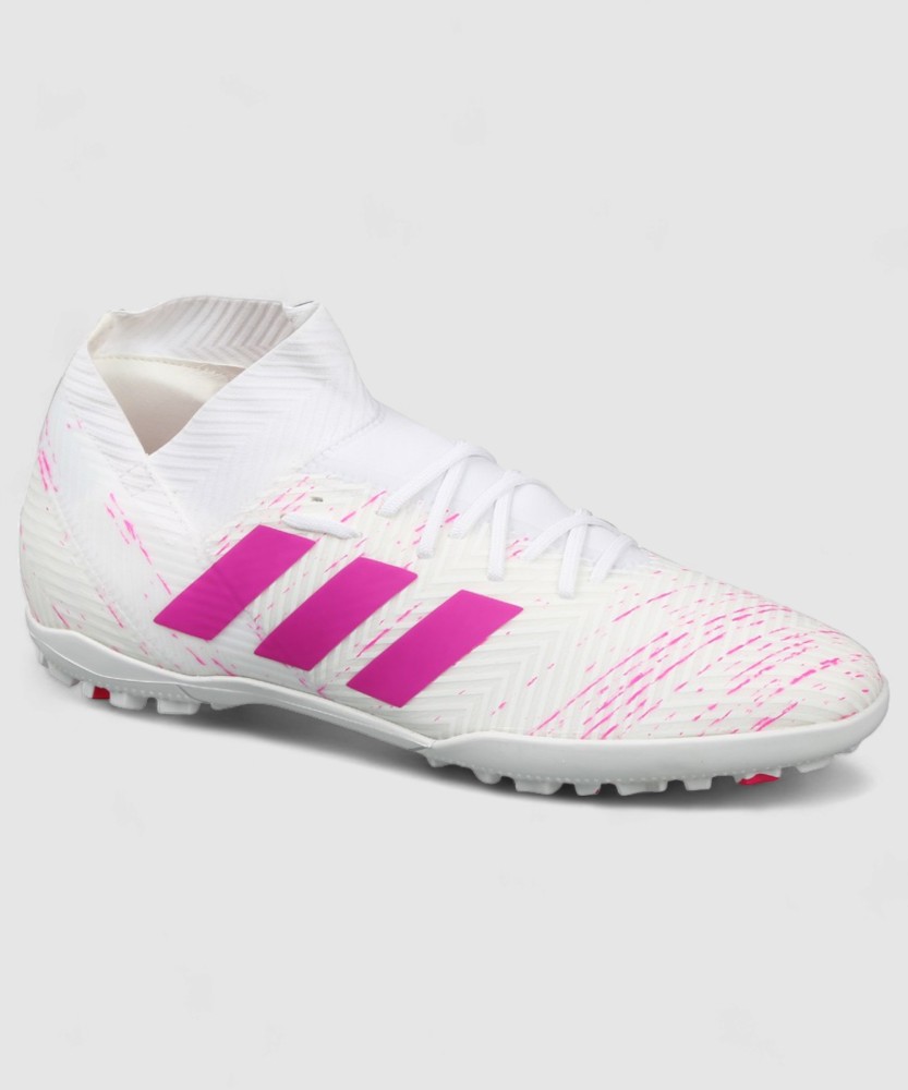 Adidas nemeziz 18.3 white and pink online