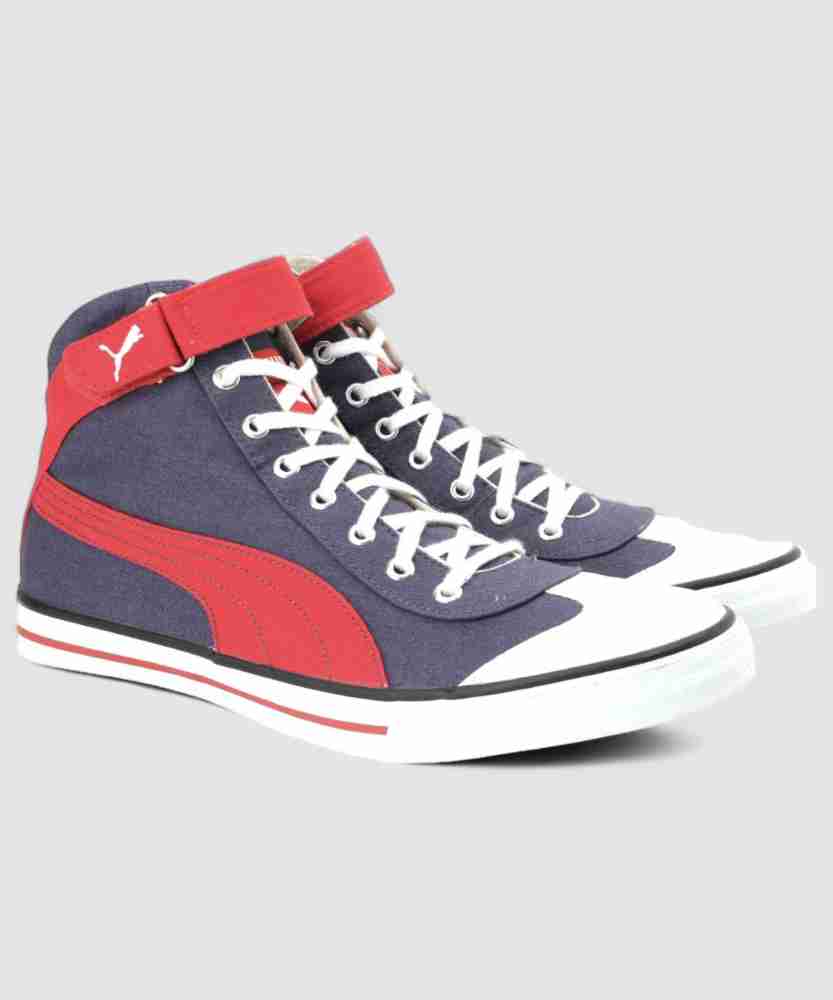 PUMA 917 Mid 2.0 DP Sneakers For Men Buy insignia blue white high risk Color PUMA 917 Mid 2.0 DP Sneakers For Men Online at Best Price Shop Online for Footwears in India Flipkart