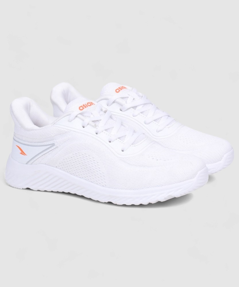 asian Delta 20 White Sports Casual Walking Gym Walking Shoes For Men