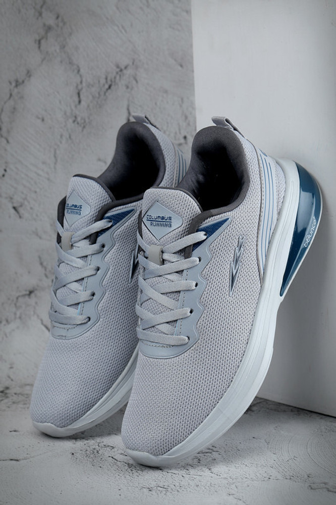 Columbus grey running shoes discount