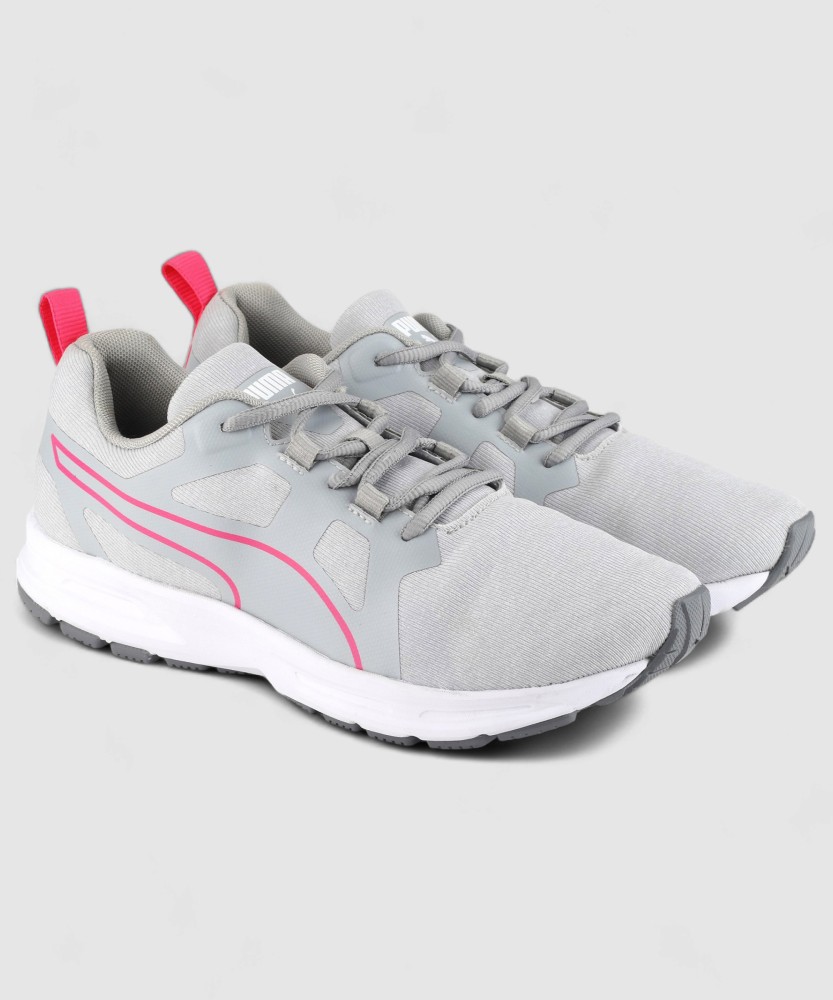 PUMA Vertex Wns Running Shoes For Women Buy Gray Violet Puma White KNOCKOUT PINK Color PUMA Vertex Wns Running Shoes For Women Online at Best Price Shop Online for Footwears in India