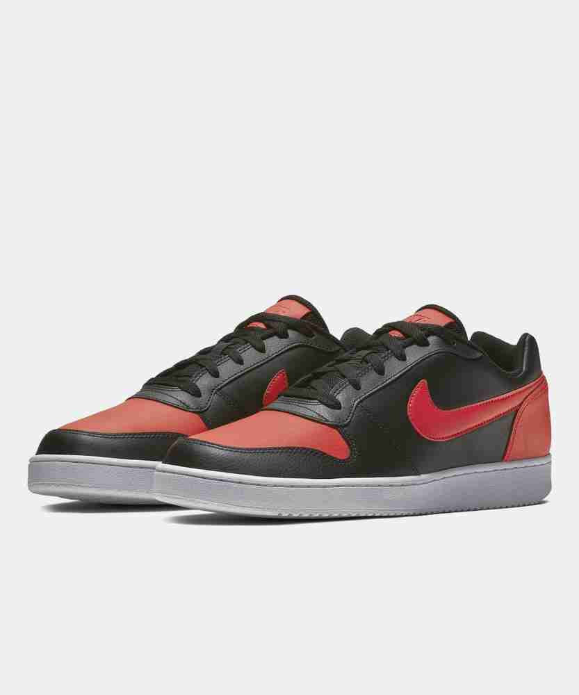 Nike ebernon low red black discount