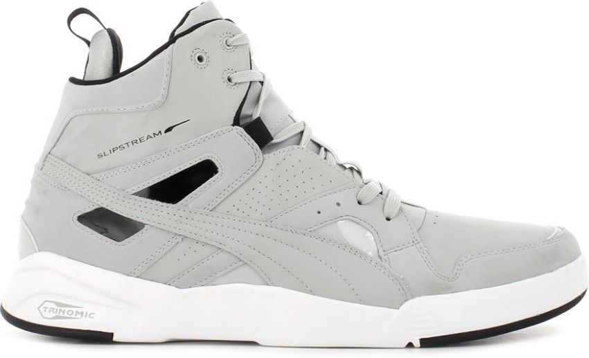 PUMA Future Trinomic Slipstream Mid Sneakers For Men Buy 02 Black Gray Violet Color PUMA Future Trinomic Slipstream Mid Sneakers For Men Online at Best Price Shop Online for Footwears