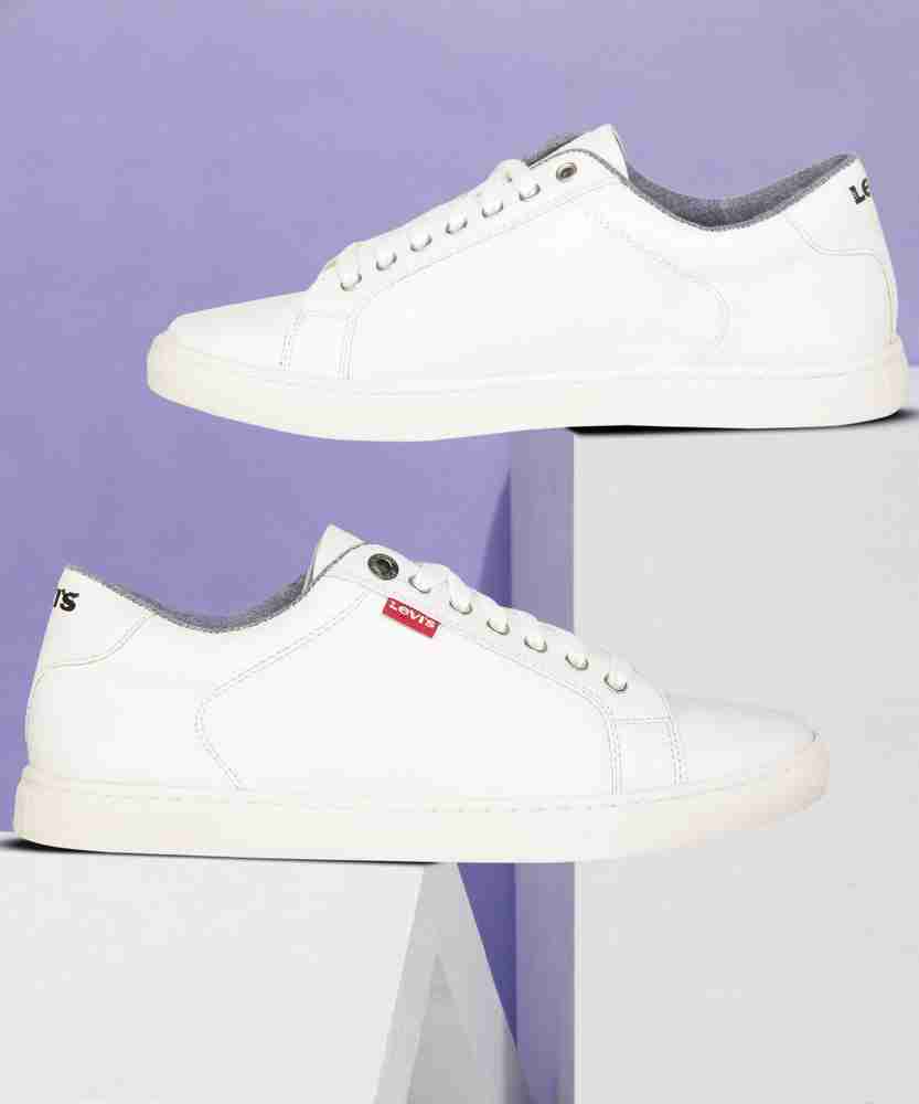 LEVI S Men s White Sneakers Sneakers For Men Buy LEVI S Men s White Sneakers Sneakers For Men Online at Best Price Shop Online for Footwears in India Flipkart