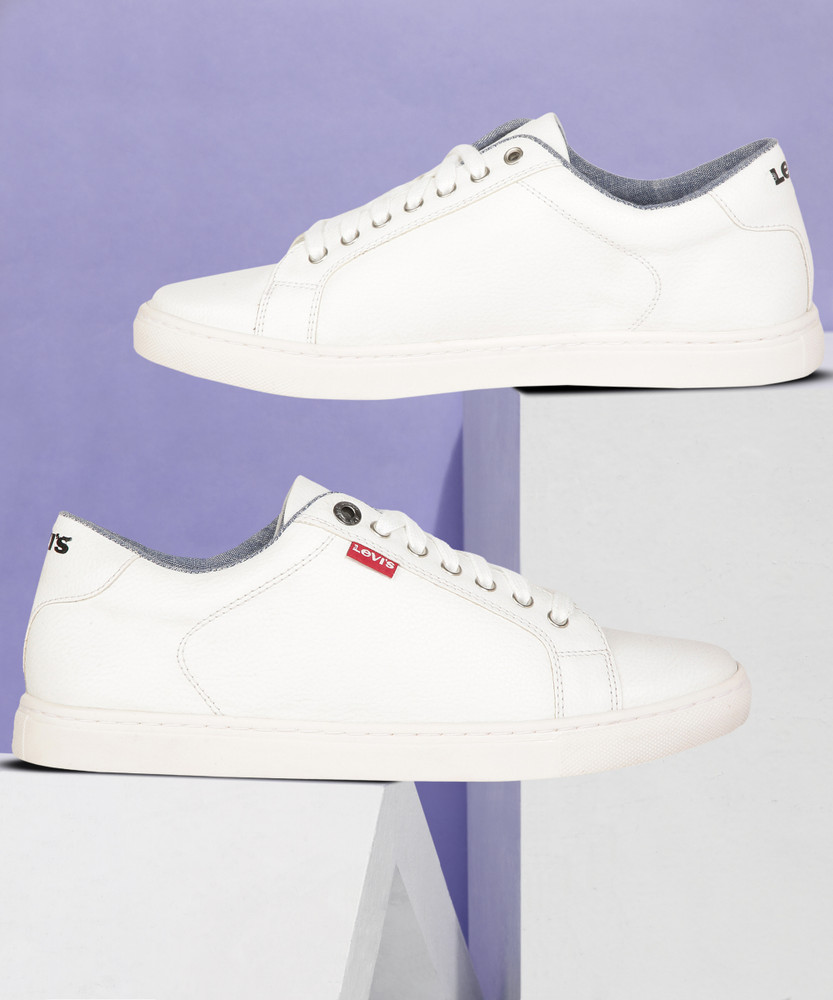 Levis white shoes flipkart sale