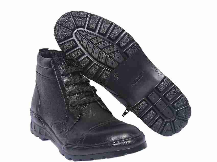 Terex Shoes Oxford Shoes Black with PU Sole Full Grain Softy