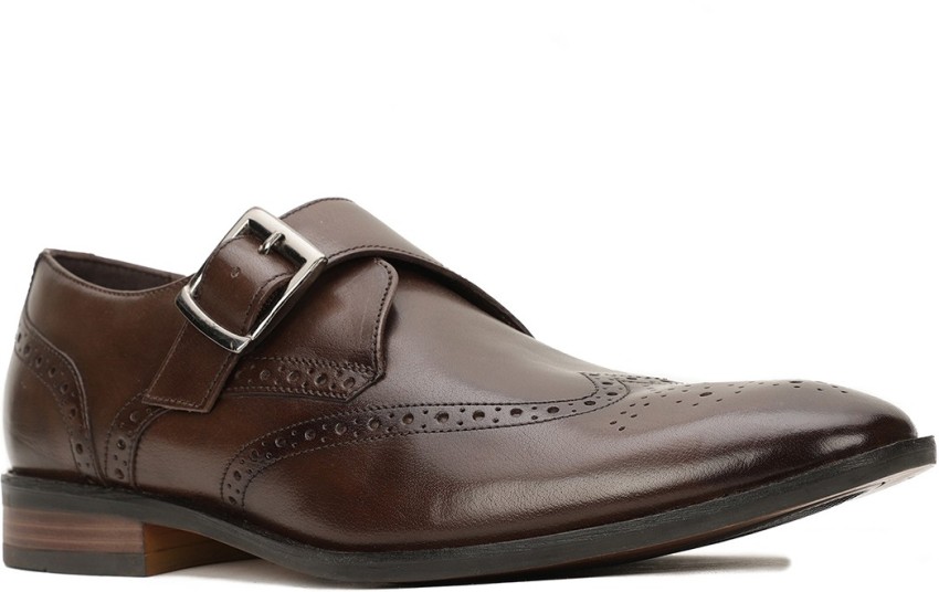 Hush puppies clearance monk strap shoes