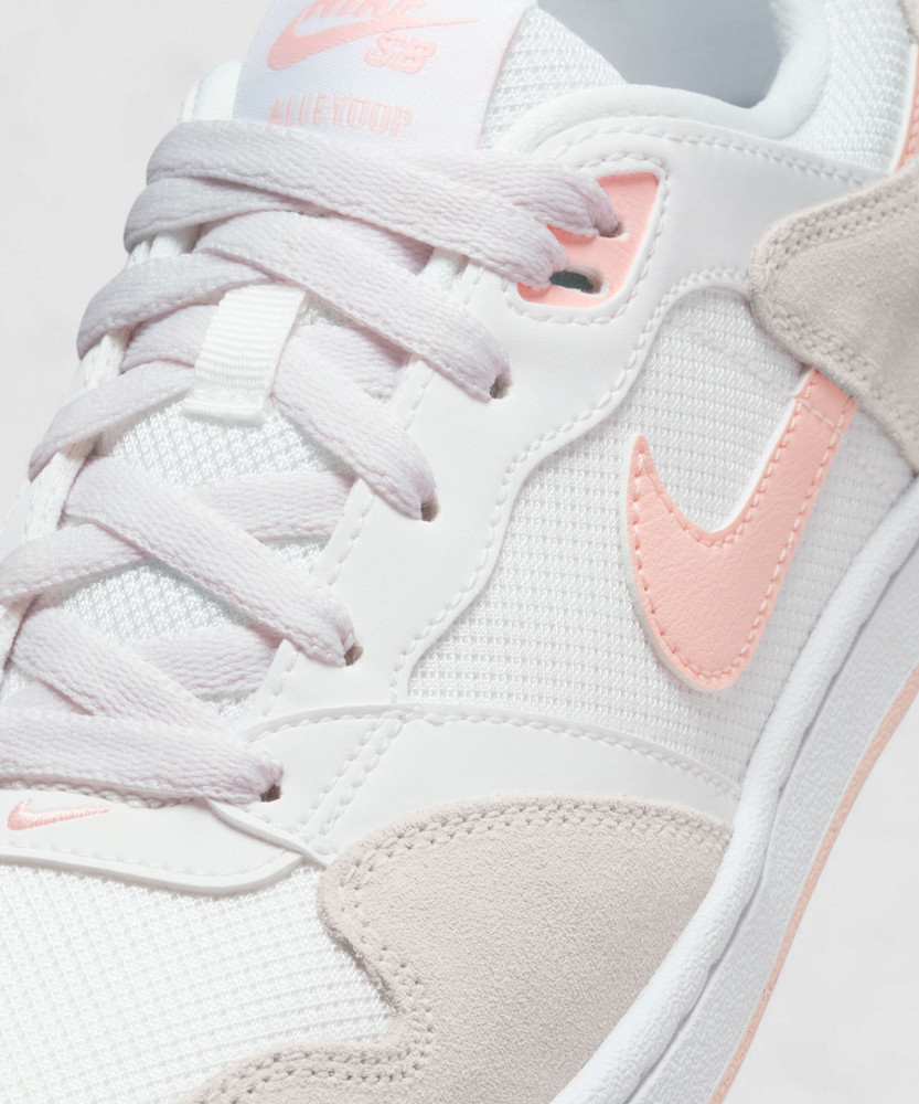 nike sb alleyoop white and pink