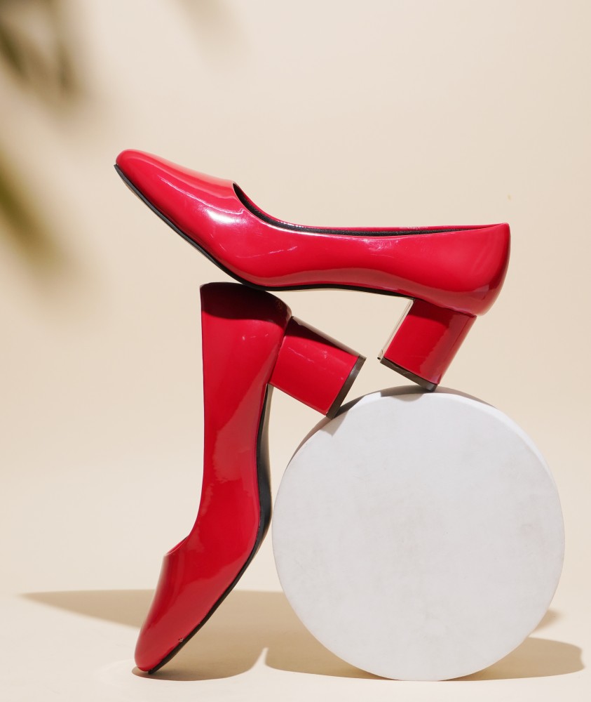 Red pump shoes on sale online