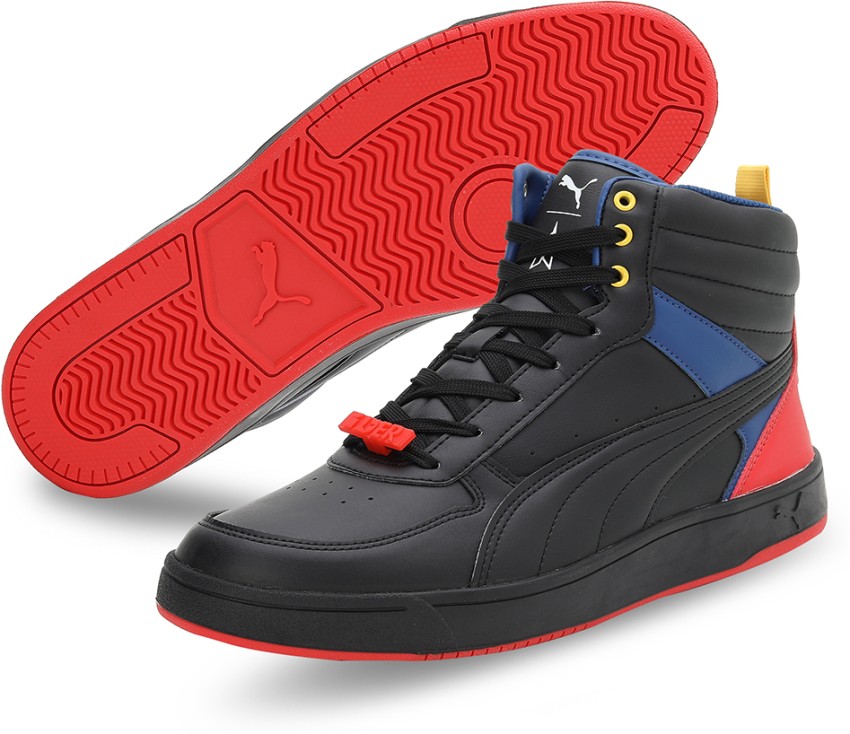 Puma high 2024 tops red