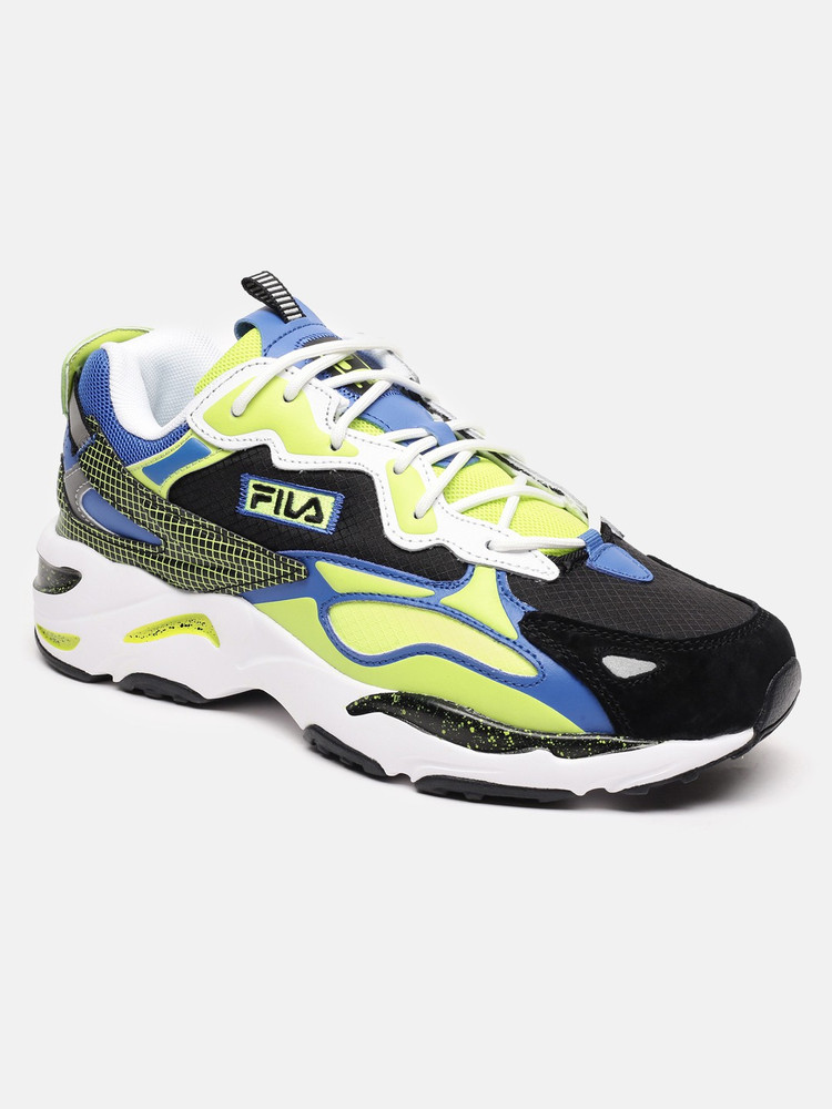 Fila white yellow blue shop