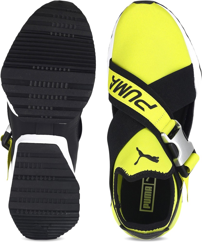 Puma muse slip on yellow on sale