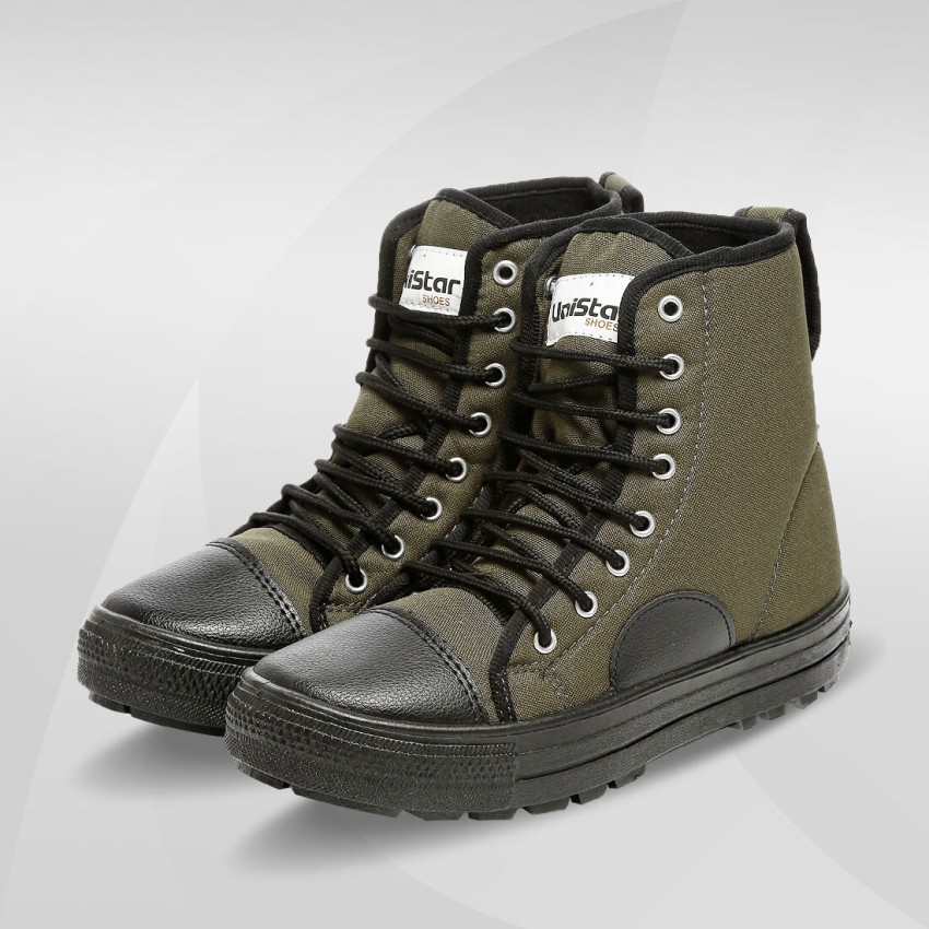 Unistar high sale ankle jungle boots