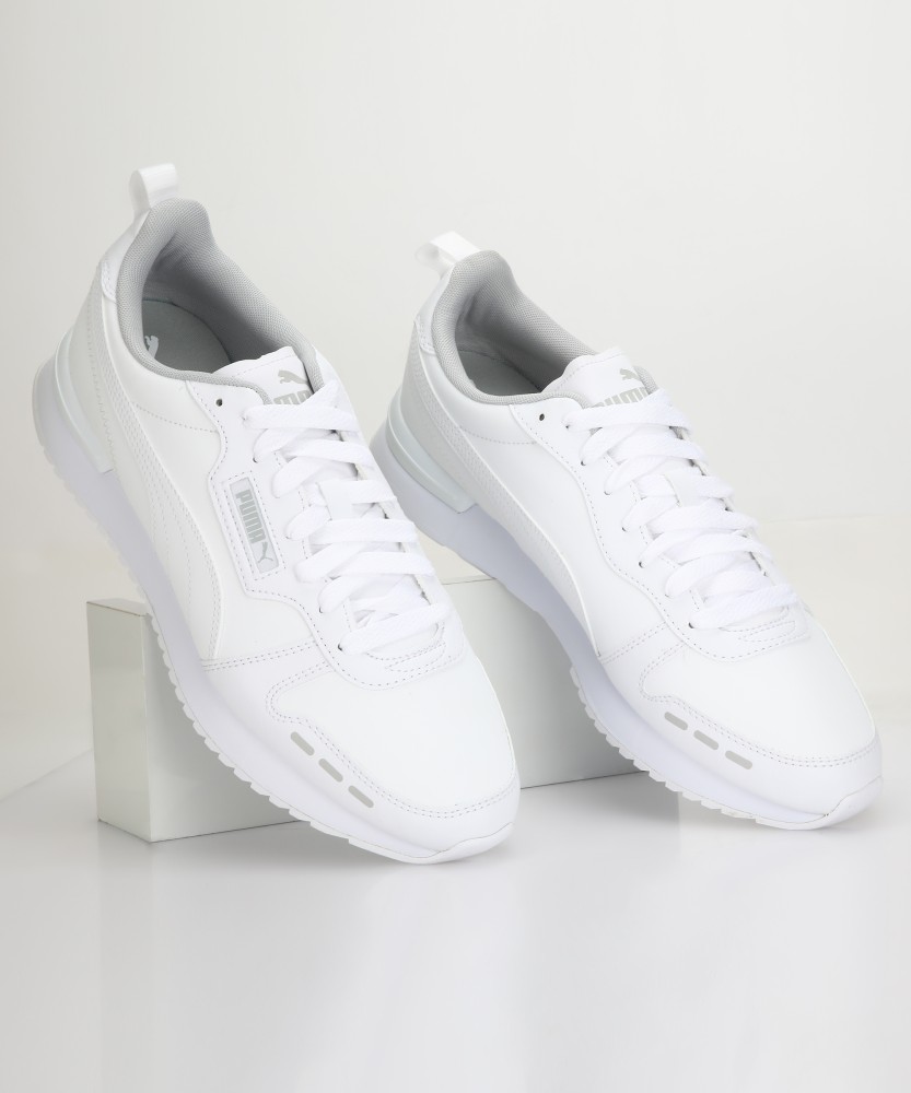 Puma white shoes flipkart deals