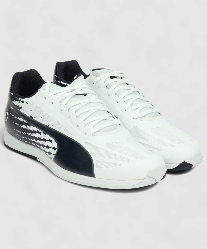 PUMA BMW MS evoSpeed Motorsport Shoes For Men Buy Puma White Team Blue High Risk Red Color PUMA BMW MS evoSpeed Motorsport Shoes For Men Online at Best Price Shop Online for