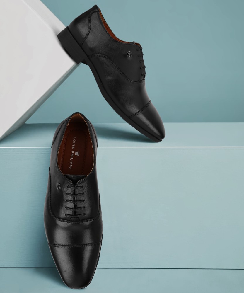 Louis philippe men's leather formal shoes online