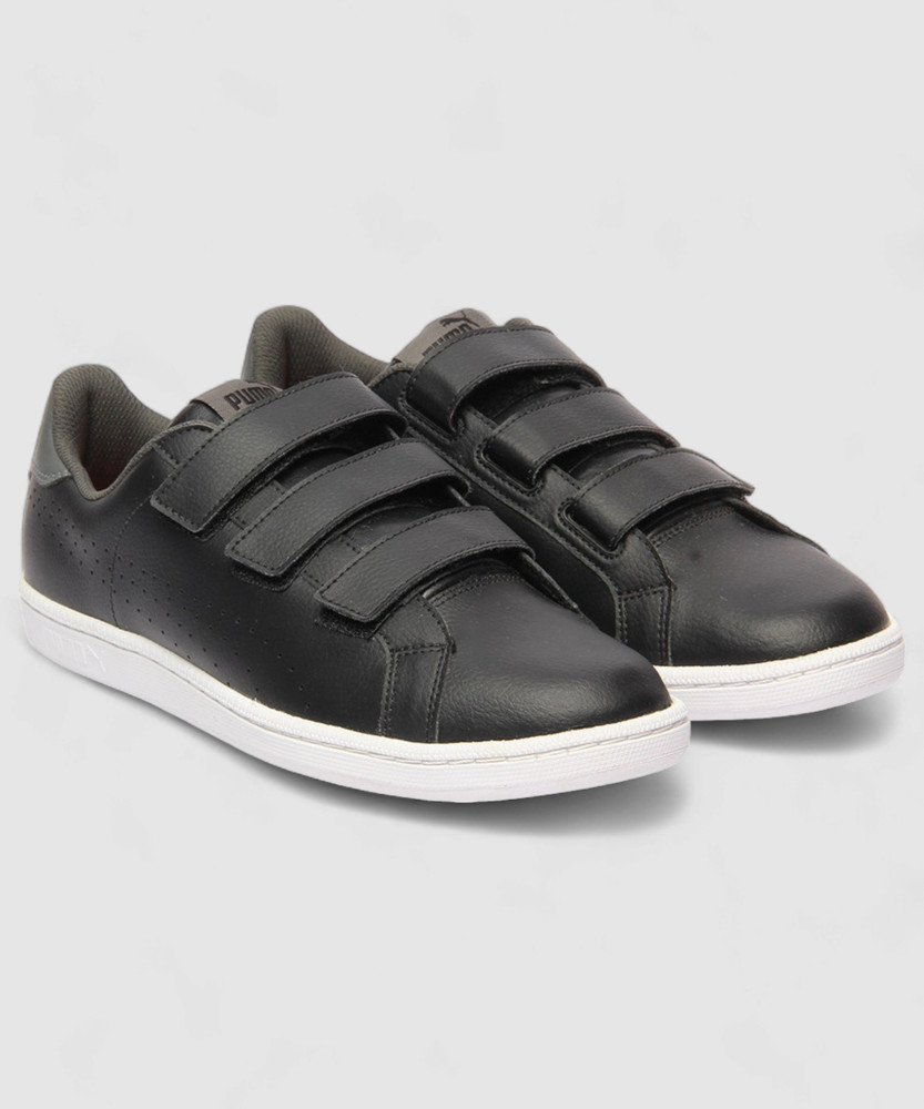 Mens puma trainers with velcro strap top