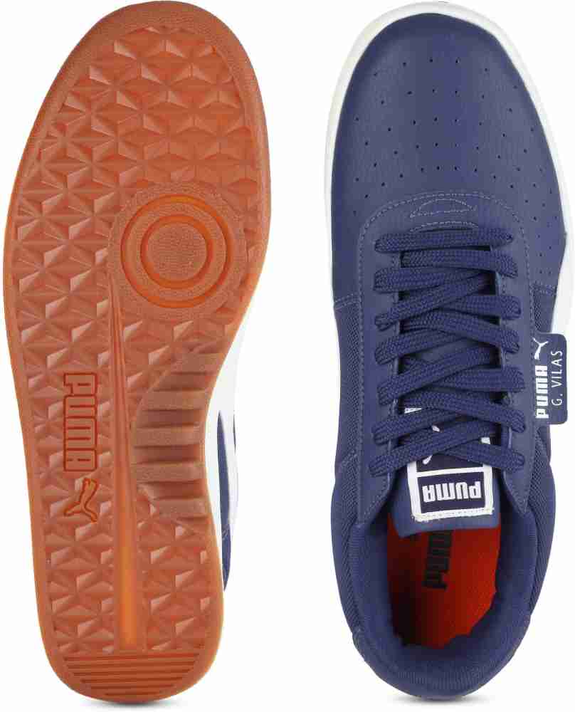 PUMA G. Vilas 2 Core IDP Sneakers For Men Buy Blue Depths Puma White Color PUMA G. Vilas 2 Core IDP Sneakers For Men Online at Best Price Shop Online for