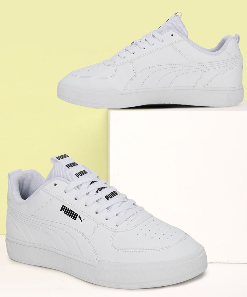 Puma white sneakers flipkart discount
