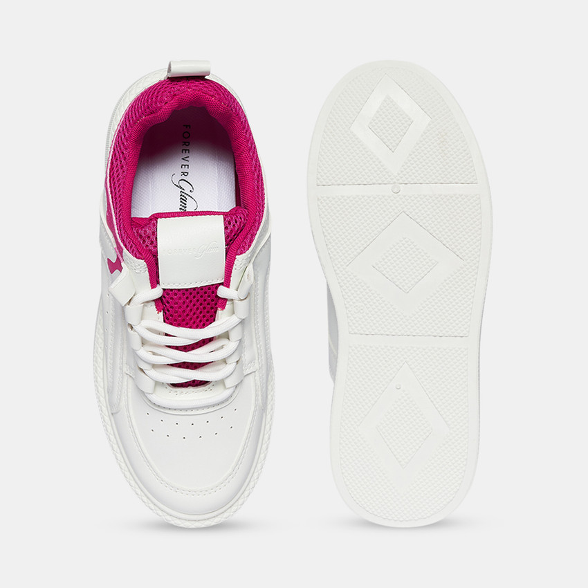 Forever glam white shoes discount