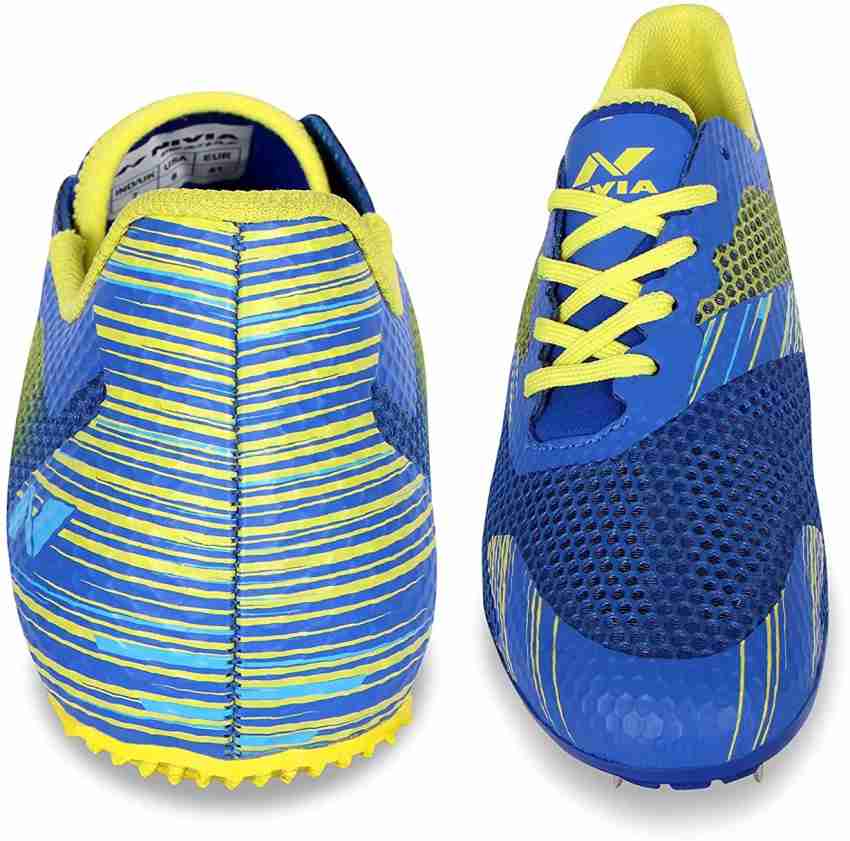 Athletic running clearance shoes spikes