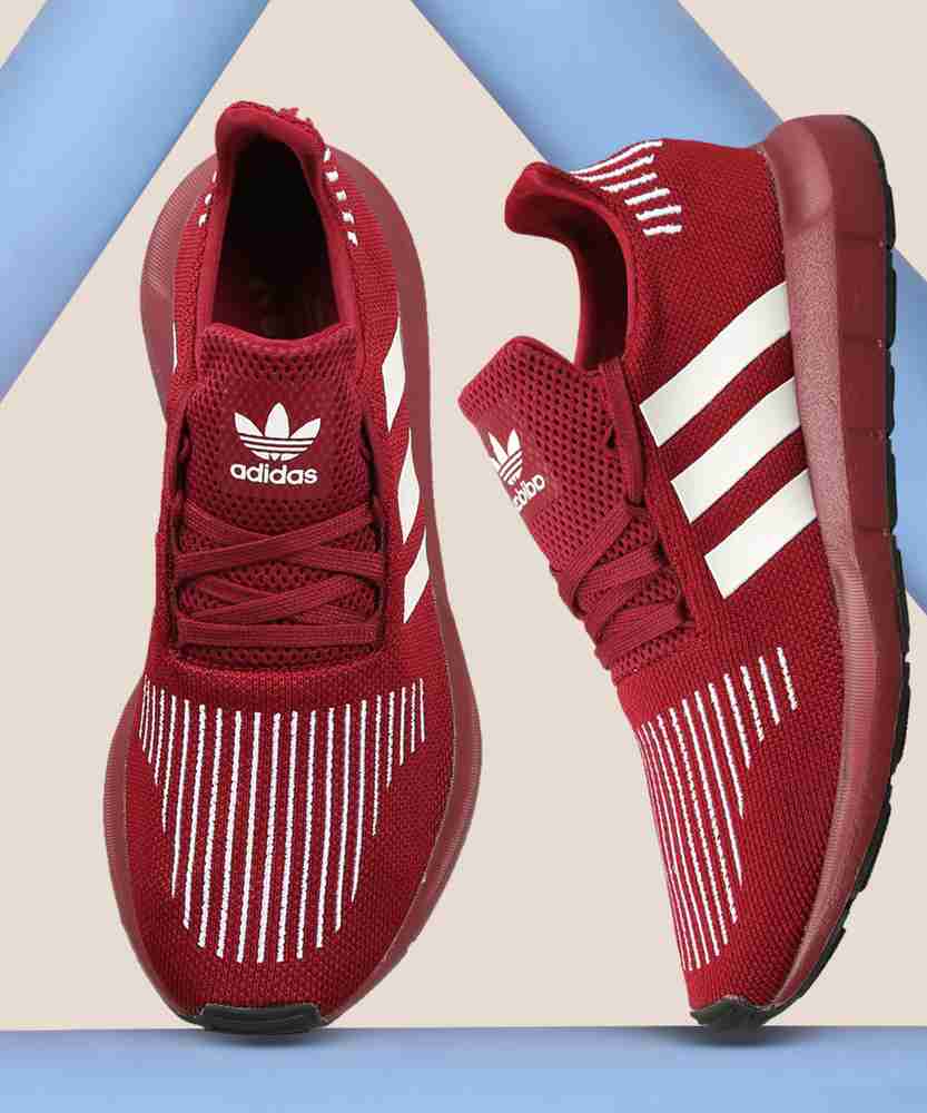 Adidas women's maroon cheap swift run shoes