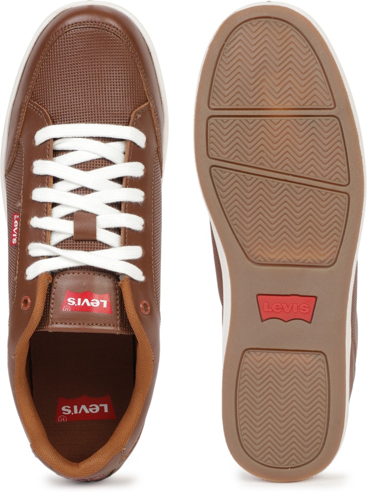 Levis brown clearance casual shoes