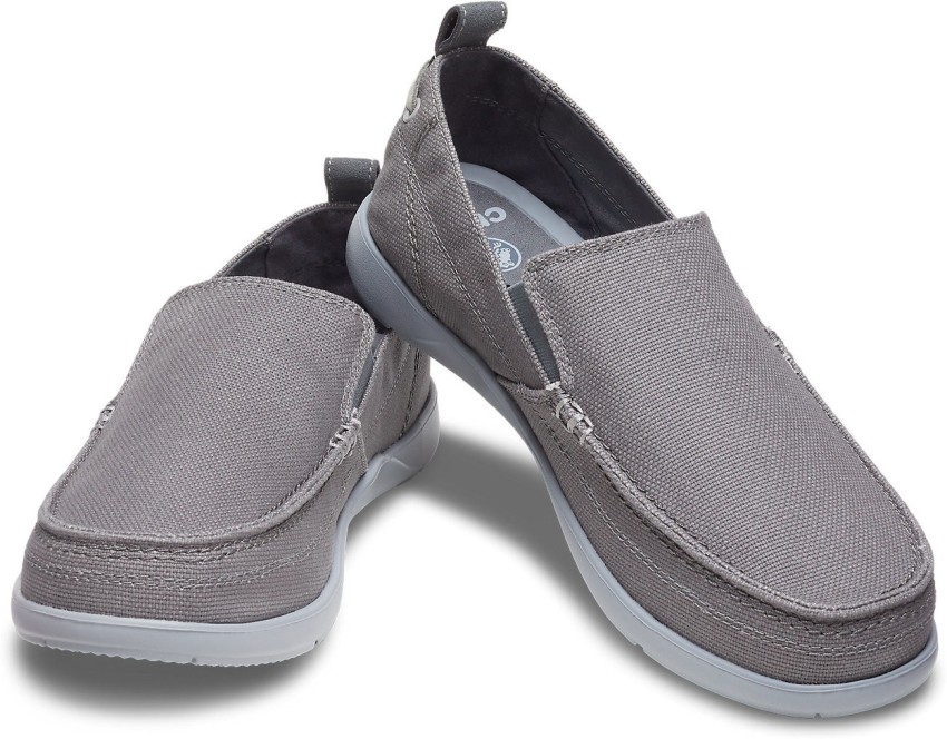 Mens canvas store crocs shoes