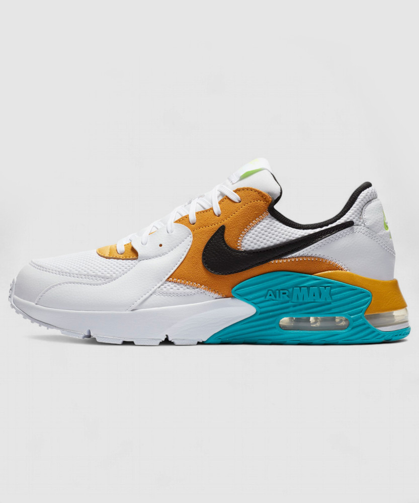 tenis nike air max excee golden yellow turquoise