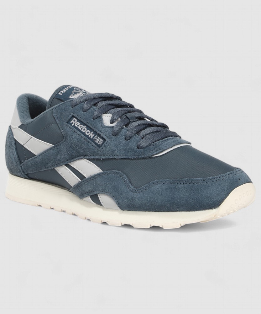 Mens blue reebok trainers best sale