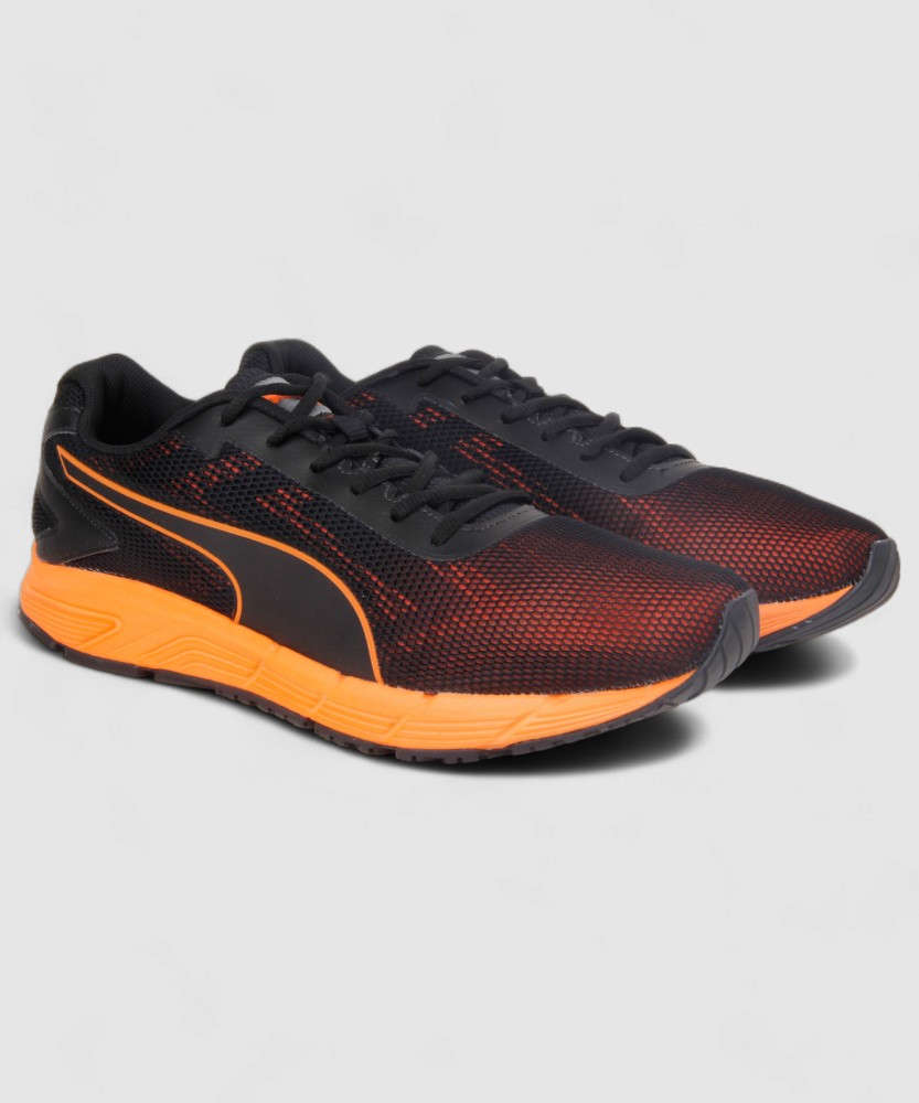 PUMA Engine Running Shoes For Men Buy Puma BlackShocking Orange Color PUMA Engine Running Shoes For Men Online at Best Price Shop Online for Footwears in India Flipkart