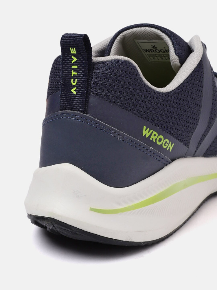 WROGN ACTIVE WROGN ACTIVE Men Navy Blue Grey Woven Design Walking