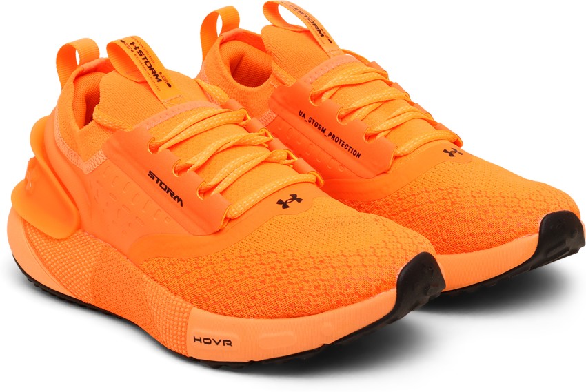 Under armour hot sale sneakers orange