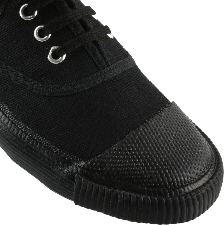 Canvas black hotsell school shoes